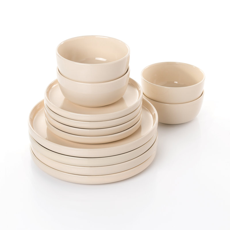 Stoneware Dinnerware - Service for 4
