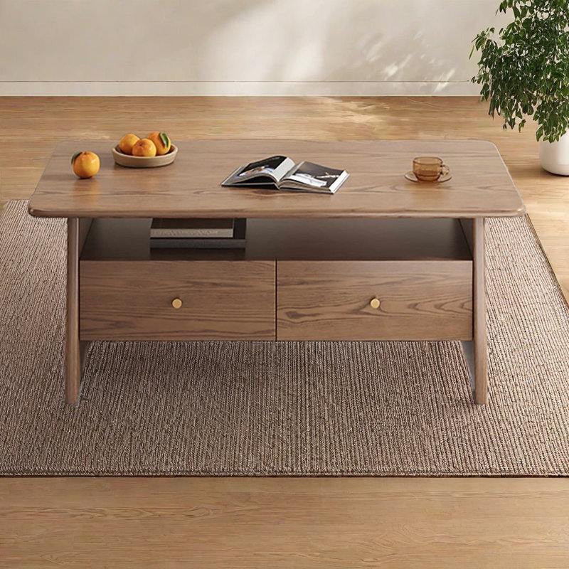 Ash wood end table