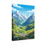 «Scenic & Cityscapes Alpes Mountain Valley Landscape Europe Nature Scenery», reproduction d'art-266506166