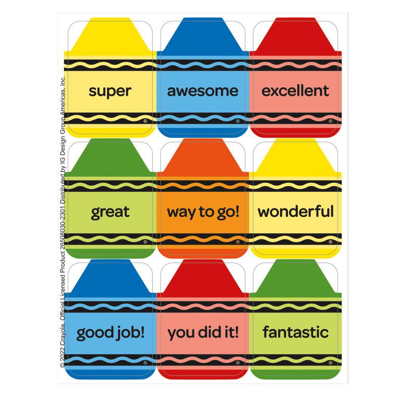 Accessoire éducatif Eureka Crayola