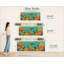 Art mural sur toile tropicale, "Sea Life"-129452230