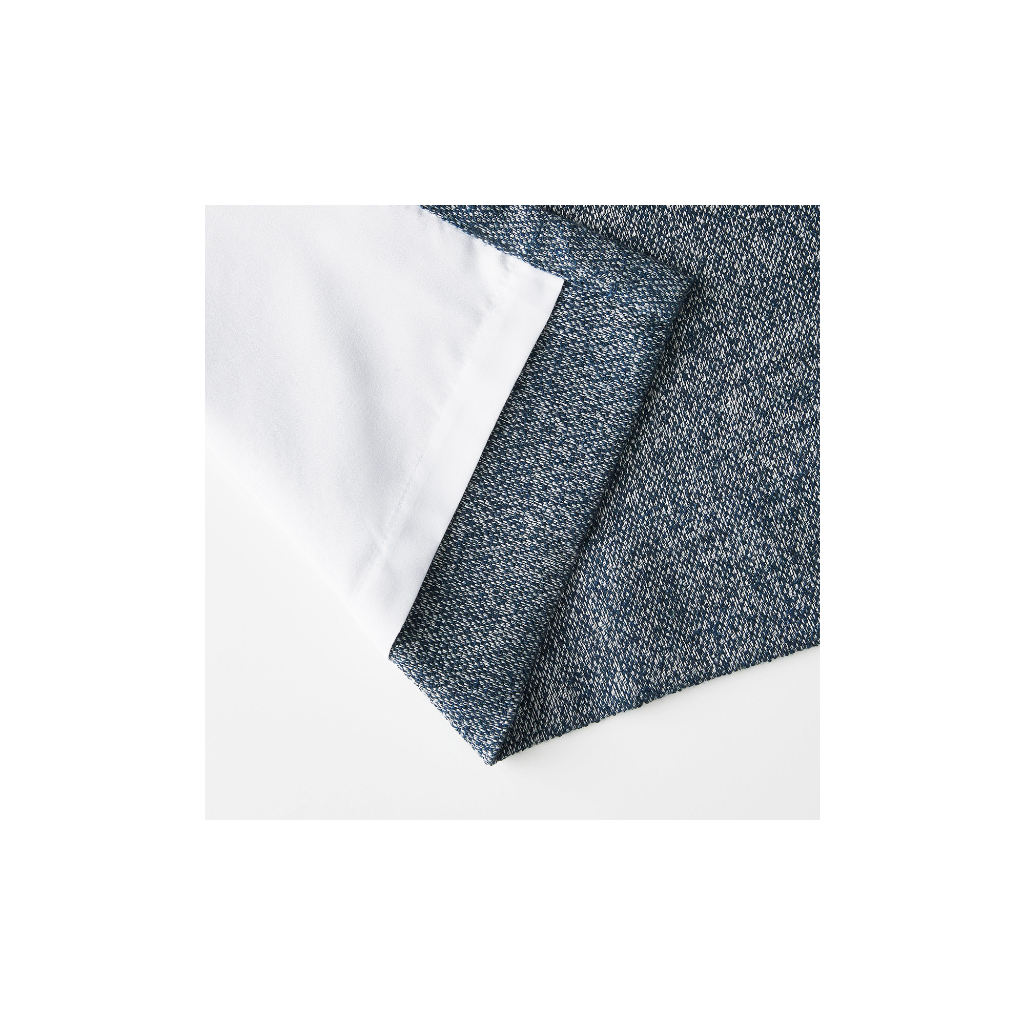 Landon Sunbrella Curtain, 50" W x 120" L, Indigo