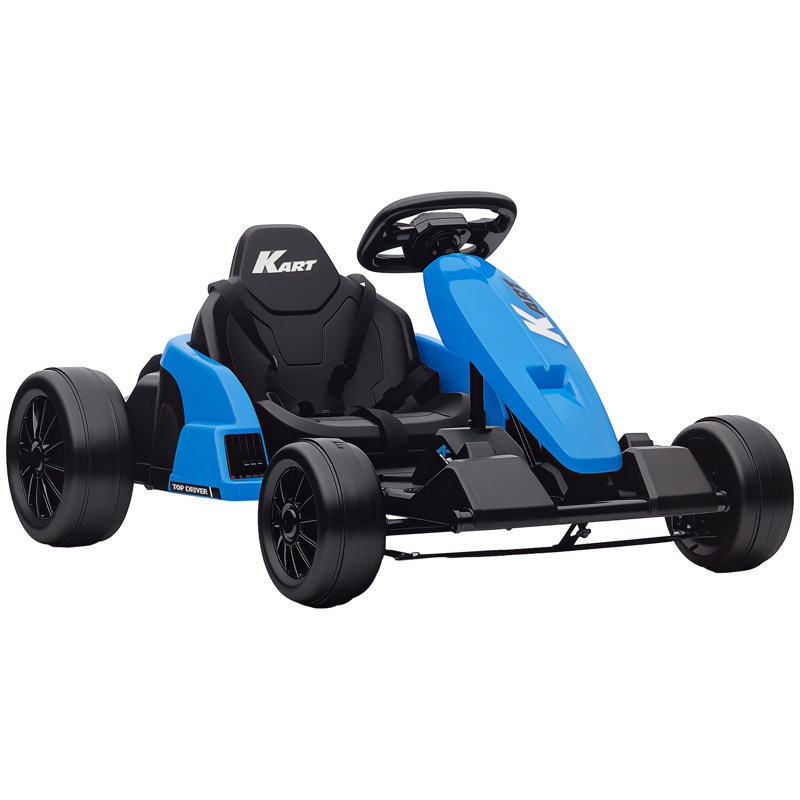 HOMCOM Go Kart, Blue