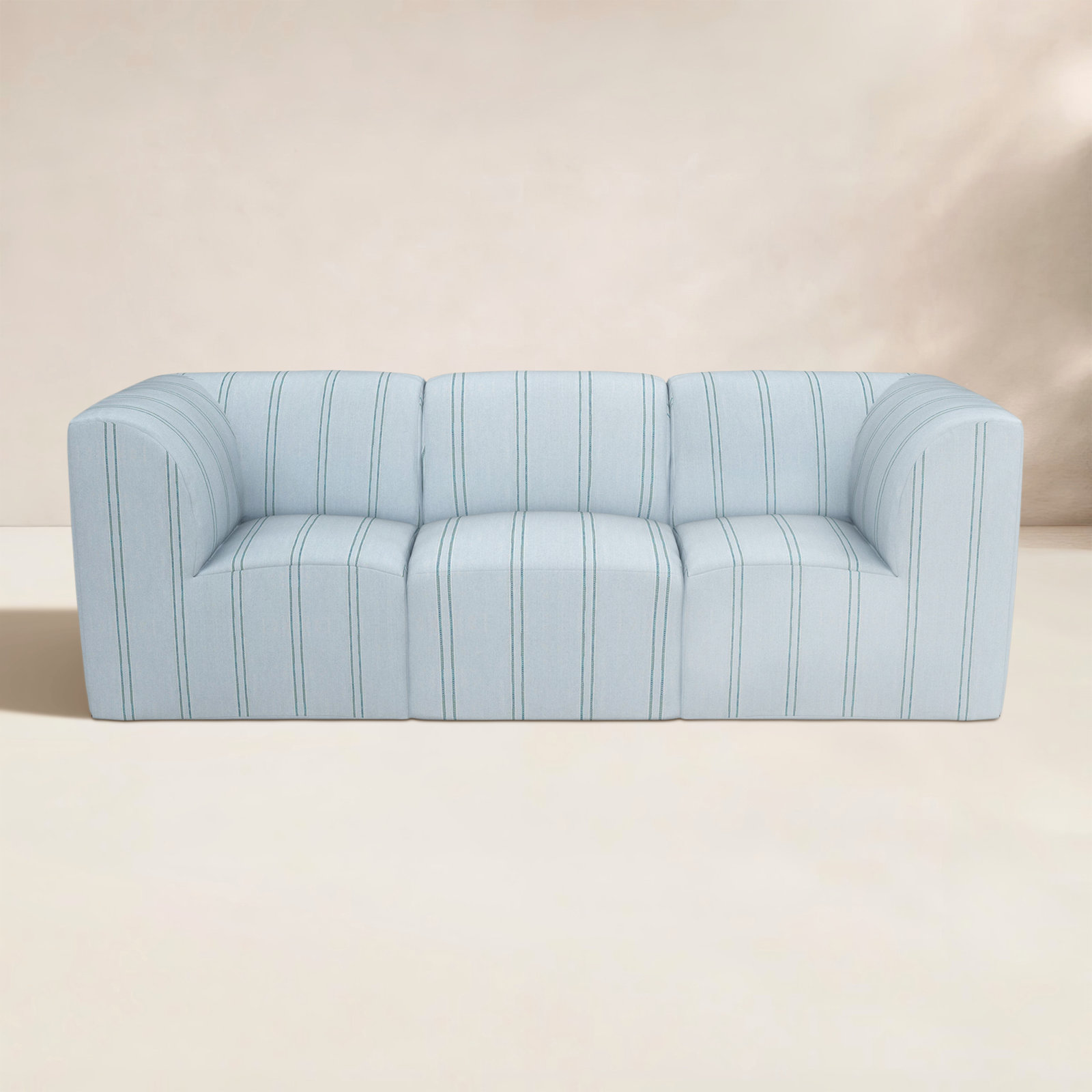 Eliana 96" Sunbrella® Patio Sofa, Wayward Sky