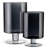 Large Iridescent Smoke Lustre Hurricane Candle Holder-352923072