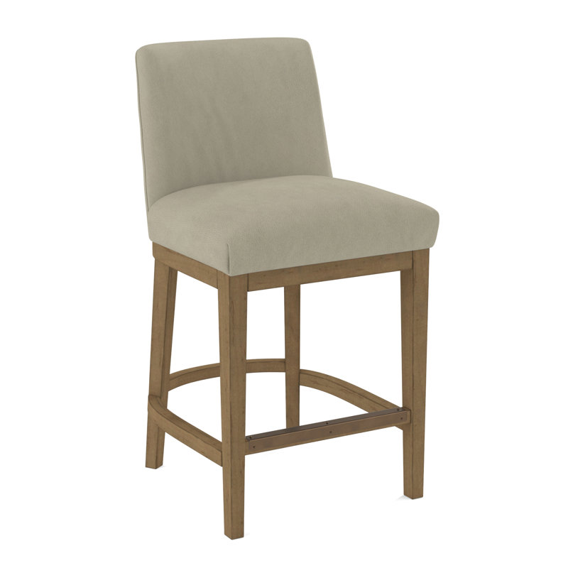Upholstered Stool, Evolution Pumice, Beachwood