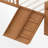 Twin Size Low Loft Bed With Slide, Staircase & Built-In Storage Shelves-1645597634