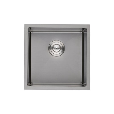 18"L × 18"W Undermount Stainless Steel Bar Sink Single Bowl Kitchen Sink