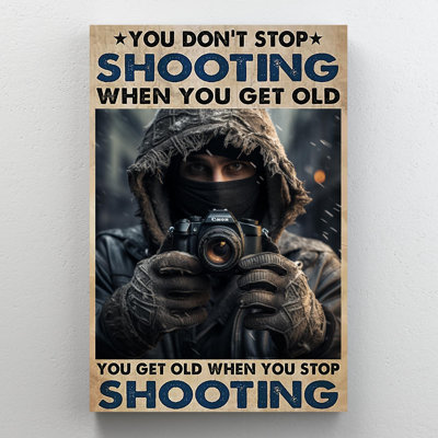 Hironobu " You Get Old When You Stop Shooting 1 "