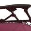 Chaise de patio pliante avec coussins Zechariah-1593786870