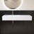 39'' Wall Mounted Bathroom Sink Solid Surface Bathroom Vessel Sink