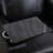 33.1'' Wide Modern Faux Leather Power Reclining Home Theater Individual Seat with Cup Holders (Set of 4)-1539419030