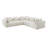 Tov Furniture Hangover Cream Boucle 5-Piece Modular L-Sectional-779875855-779876321