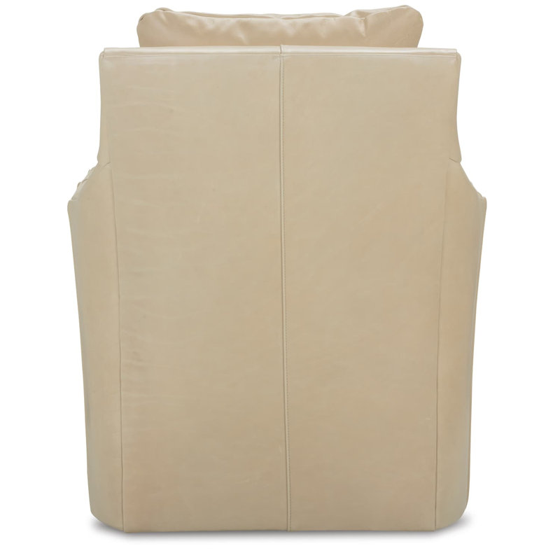 Ingrid Leather Swivel Glider