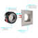 Luxrite 4 Selectable CCT New Construction LED Canless Recessed Lighting Kit