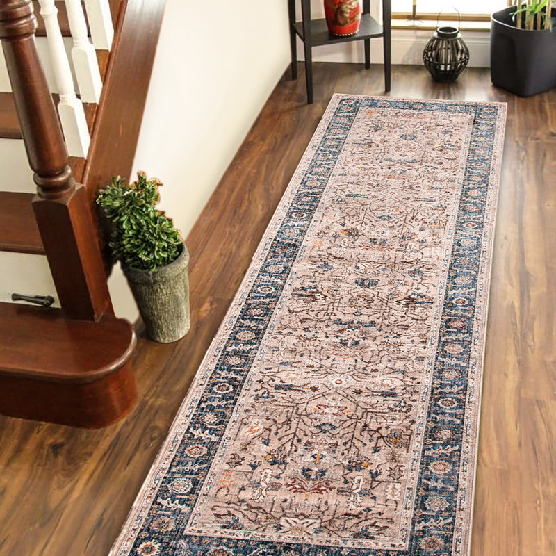 Oriental Indoor Rug, Runner 2'7" x 10'
