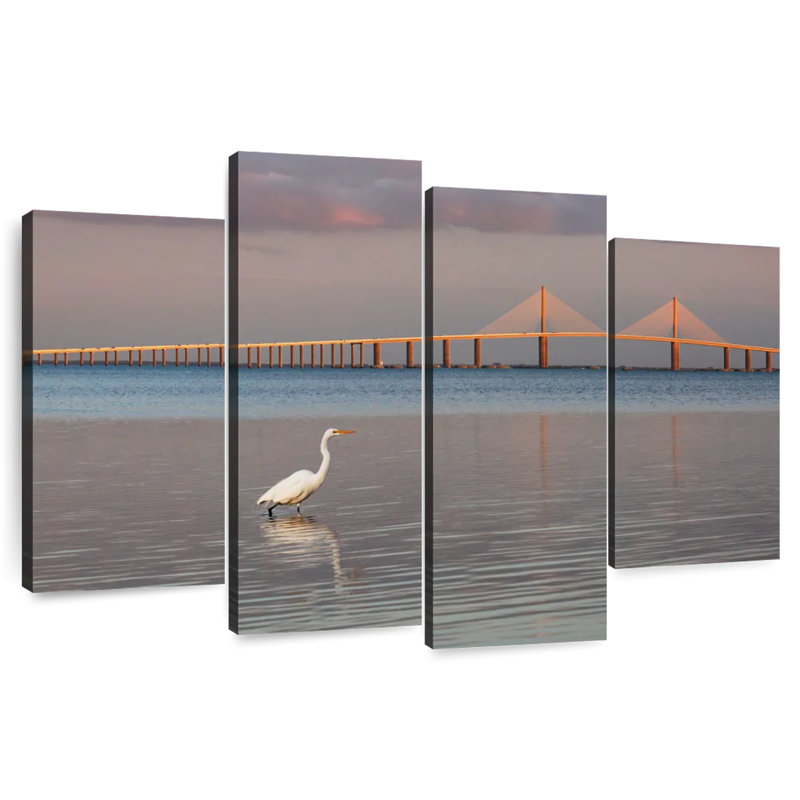 Fort De Soto Skyway Bridge, H 42 po x l 68 po