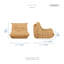 Fauteuil d'appoint 33,5 po Luxury & Modern Luxury-1783725437