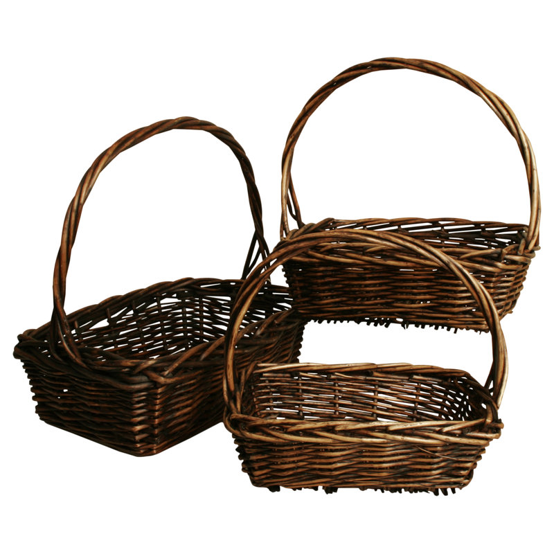 WaldImports Wicker Decorative Basket
