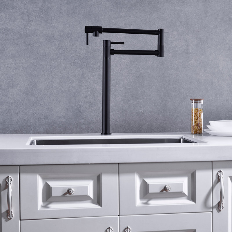 Fapully Kitchen Faucet, Matte Black