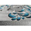 Tapis rectangulaire unique en laine 5 pi x 7 pi Gurolinick