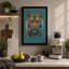 Tiger's Gaze Realism - Wrapped Canvas-1145660662-1145660686