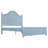 Friedrich Beachfront Arched Panel Bed in Ocean Blue-1349080590