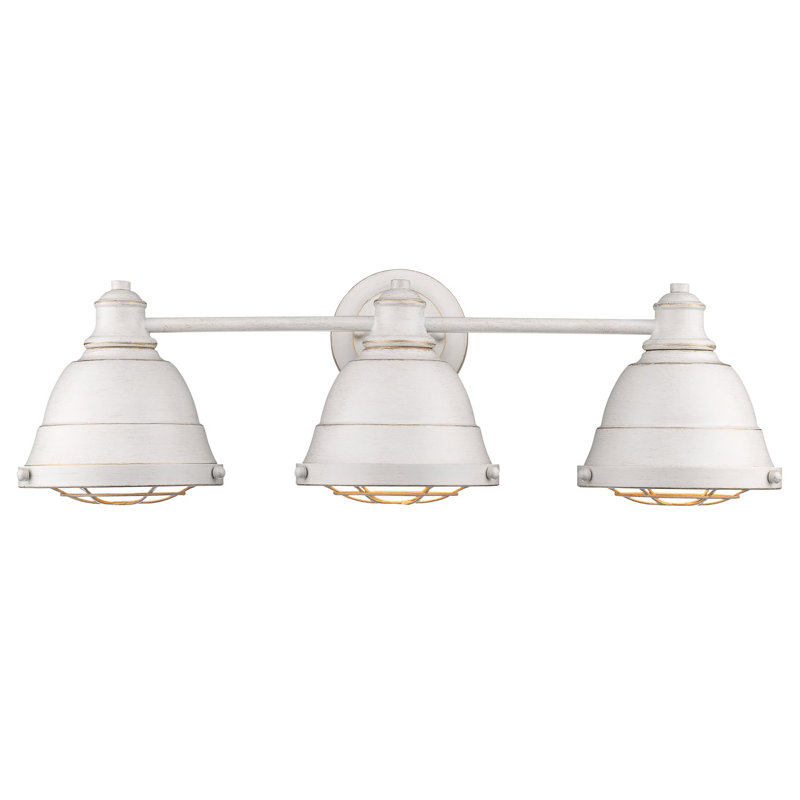 Worthing 3 - Light Dimmable Vanity Light, French White