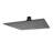 Ascend Ultra-Thin Square Shower Head - 10 in., Matte Black-121869645-123125556