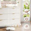 White 6-Drawer Chest of Drawers With Gold Handles & Legs