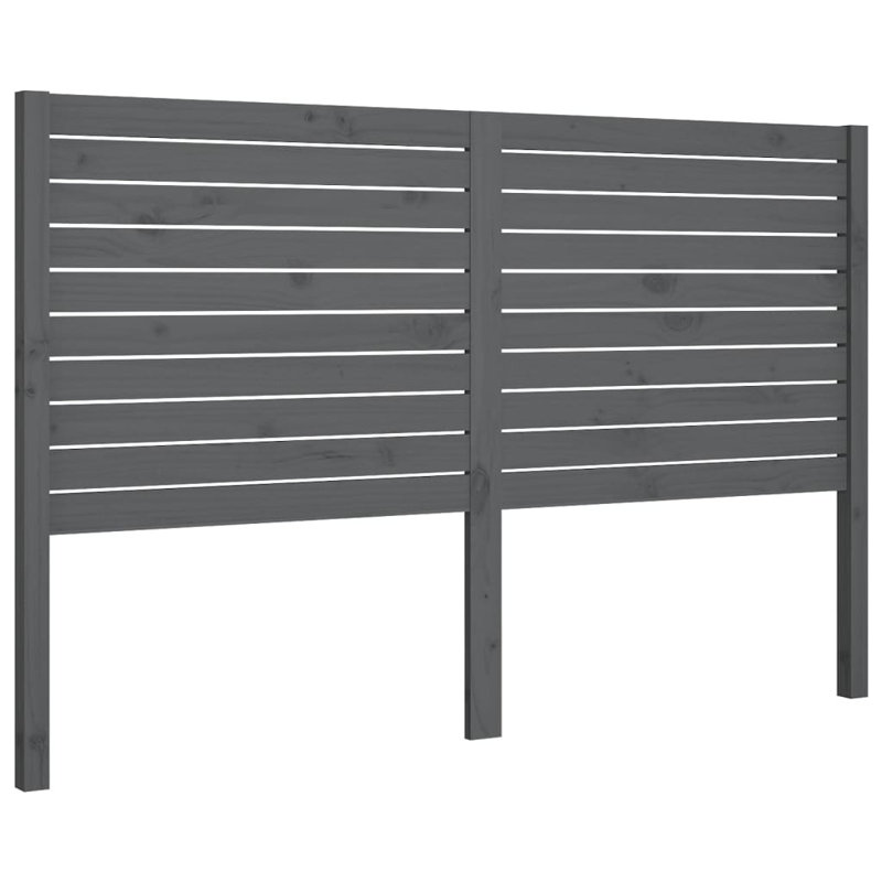 Jamael Solid Wood Headboard, 146 x 100 cm, Brown