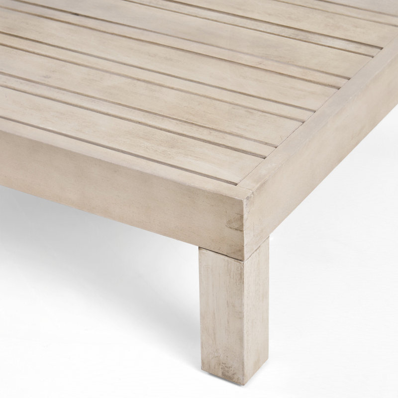 Table basse d'extérieur, Gris clair