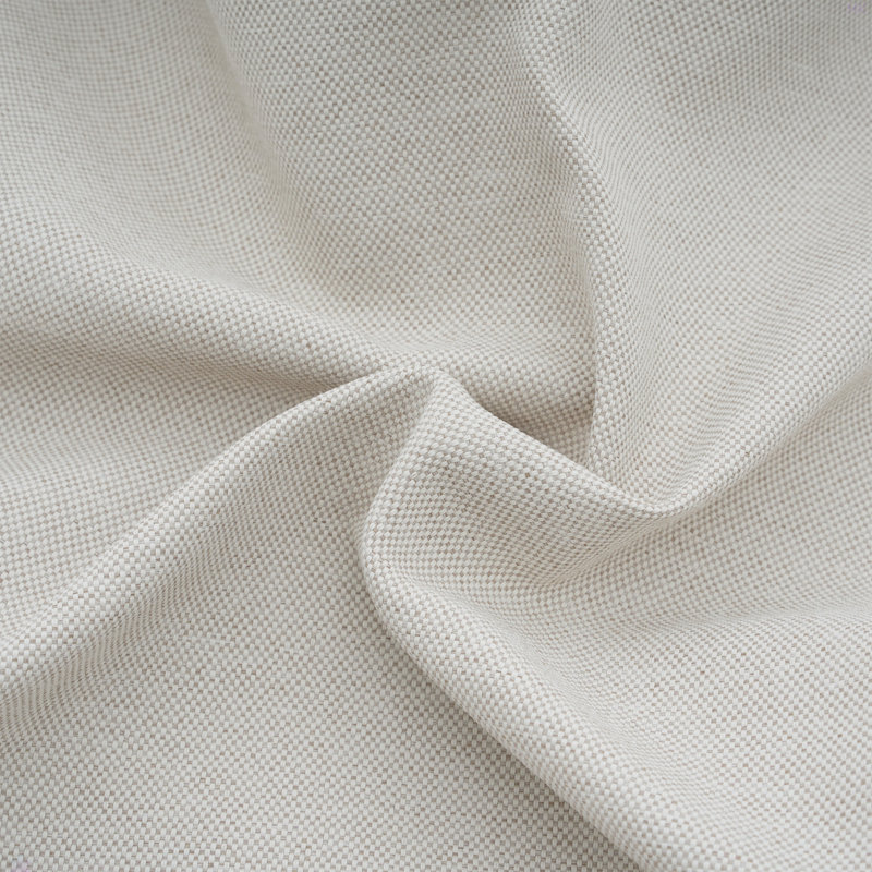 Causeuse, finition noire avec coussin beige
