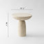 Fiberglass Mushroom-Shaped Accent Table-1834894399