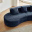 Canapé modulaire courbé moderne à 5 places - Canapé confortable et chic pour le salon / appartement, assemblage rapide et facile-1999997553