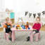 Remington Kids 3 Piece Rectangular Play Or Activity Table and Chair Set-753044216