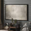 Art mural sur toile encadrée - Scène de forêt d'arbres dénudés avec atmosphère de brouillard clair - 16 po x 24 po, 24 po x 36 po-799840099-799840098