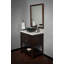 Novatto 16.5'' Black/Silver Glass Circular Bathroom Sink