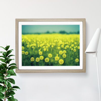 Dandelion Field Vol.2 - Single Picture Frame Print
