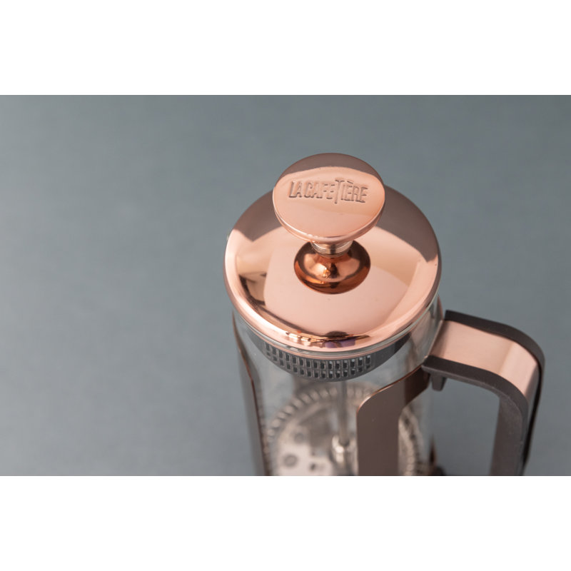 Roma 0.35L Cafetiere, Copper