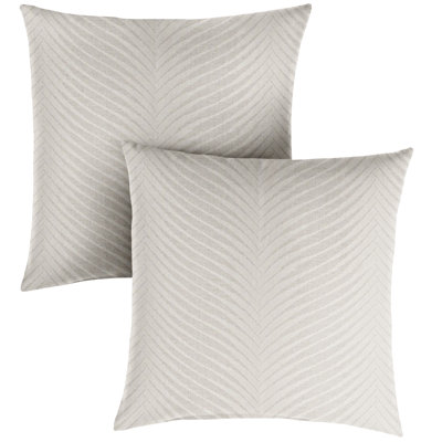 Striped Sunbrella® Outdoor Throw Pillow