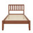 Wood Platform Bed With Headboard-1148228793