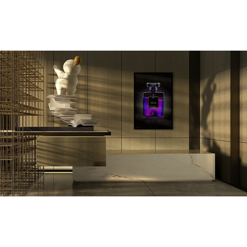 The Perfume Collection II - Print on Plastic / Acrylic, Black Frame, 120cm H x 80cm W x 10cm D