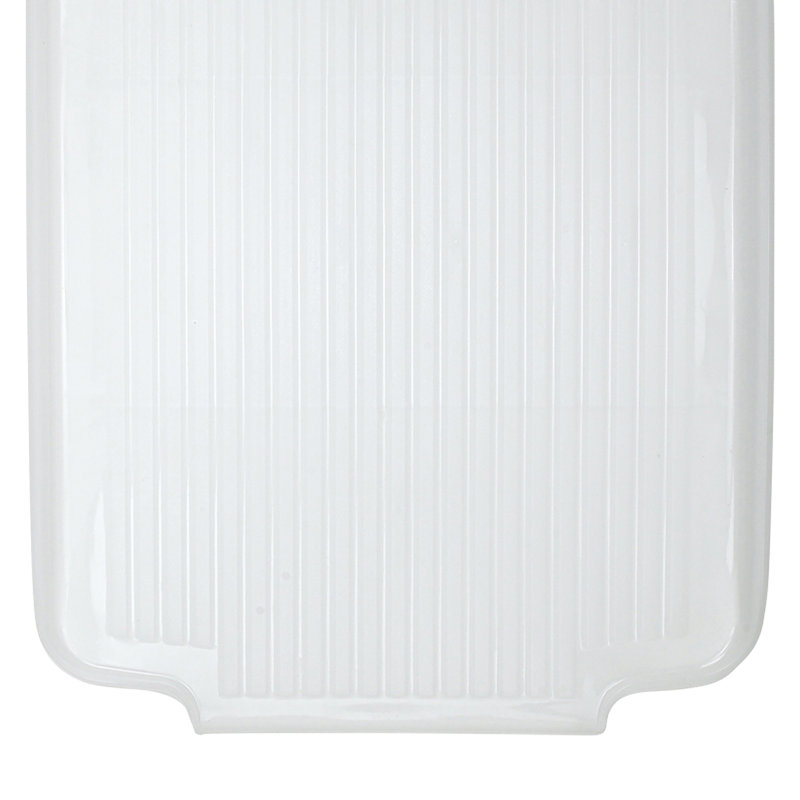 White Foldable Plastic Drain Tray with Lip