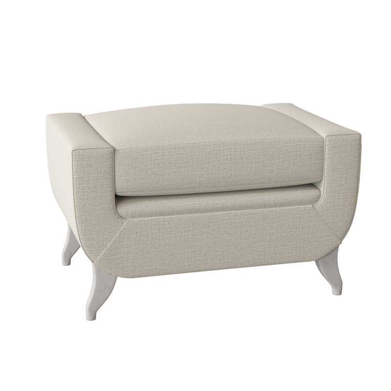 Armstrong Ottoman, Bisque, Edworth Ocean