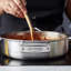 Demeyere Essential 5 5-Ply 3-Qt Stainless Steel Saute Pan with Lid