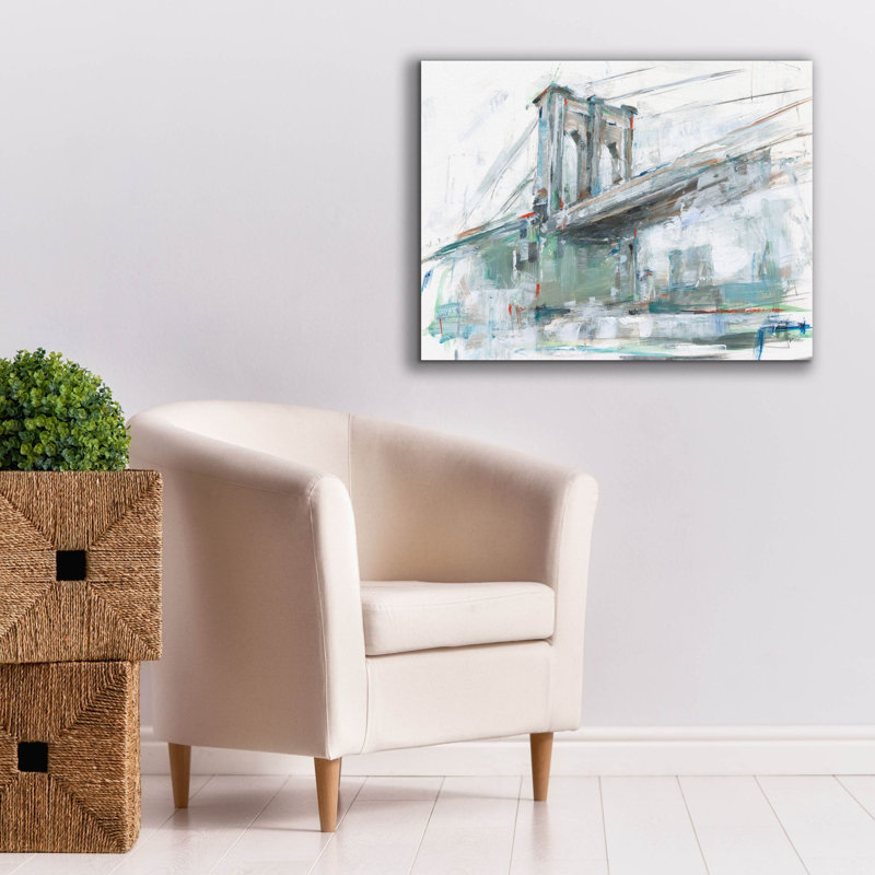 «Brilliant City Study 3» par Ethan Harper, art mural sur toile, 34 po x 26 po, H 26 po x l 34 po x P 1,5 po