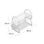 2 Tier Dish Drainer with Tray I-14604535