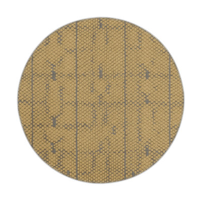 Tapis brun intérieur et extérieur Trellis