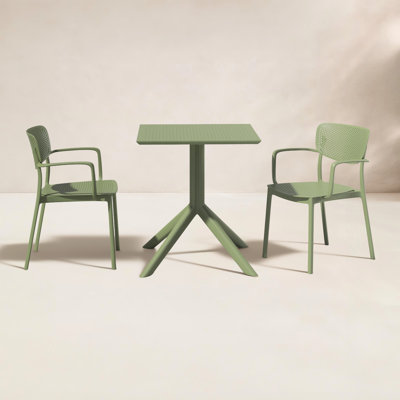 Farrah Square 2 - Person Bistro Set